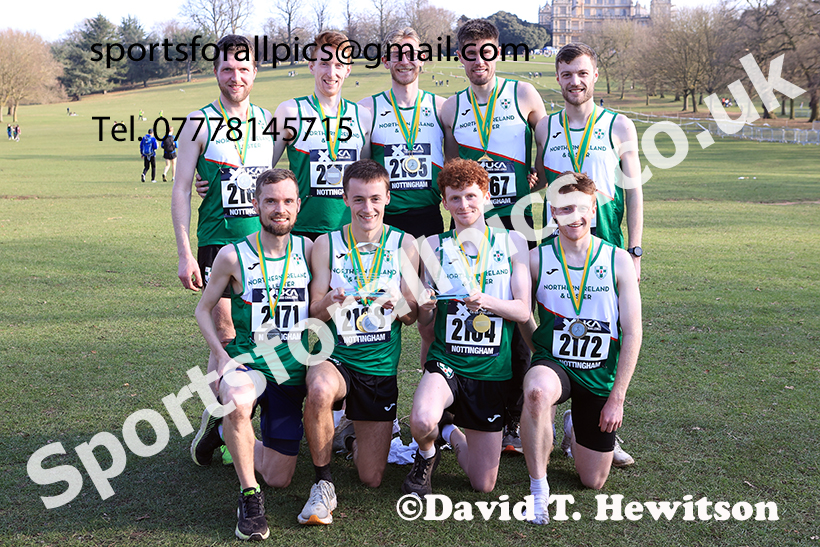 Senior mens 2025 UK CAU Inter Counties Cross Country Champs., Wollaton Park, Nottingham. Photo: David T. Hewitson/Sports for All Pics